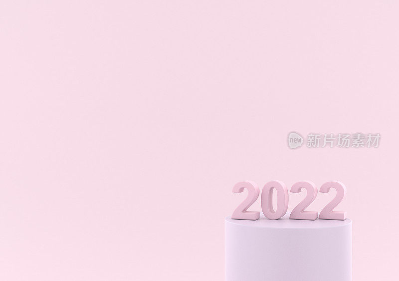 新年2022 3D渲染